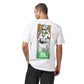 100 dollar bill white oversized printed t shirt