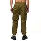 Olive elastic cargo pant