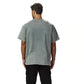 LA Grey Washed Oversized Printed T-shirt