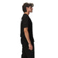 You are inside black oversized printed t-shirt