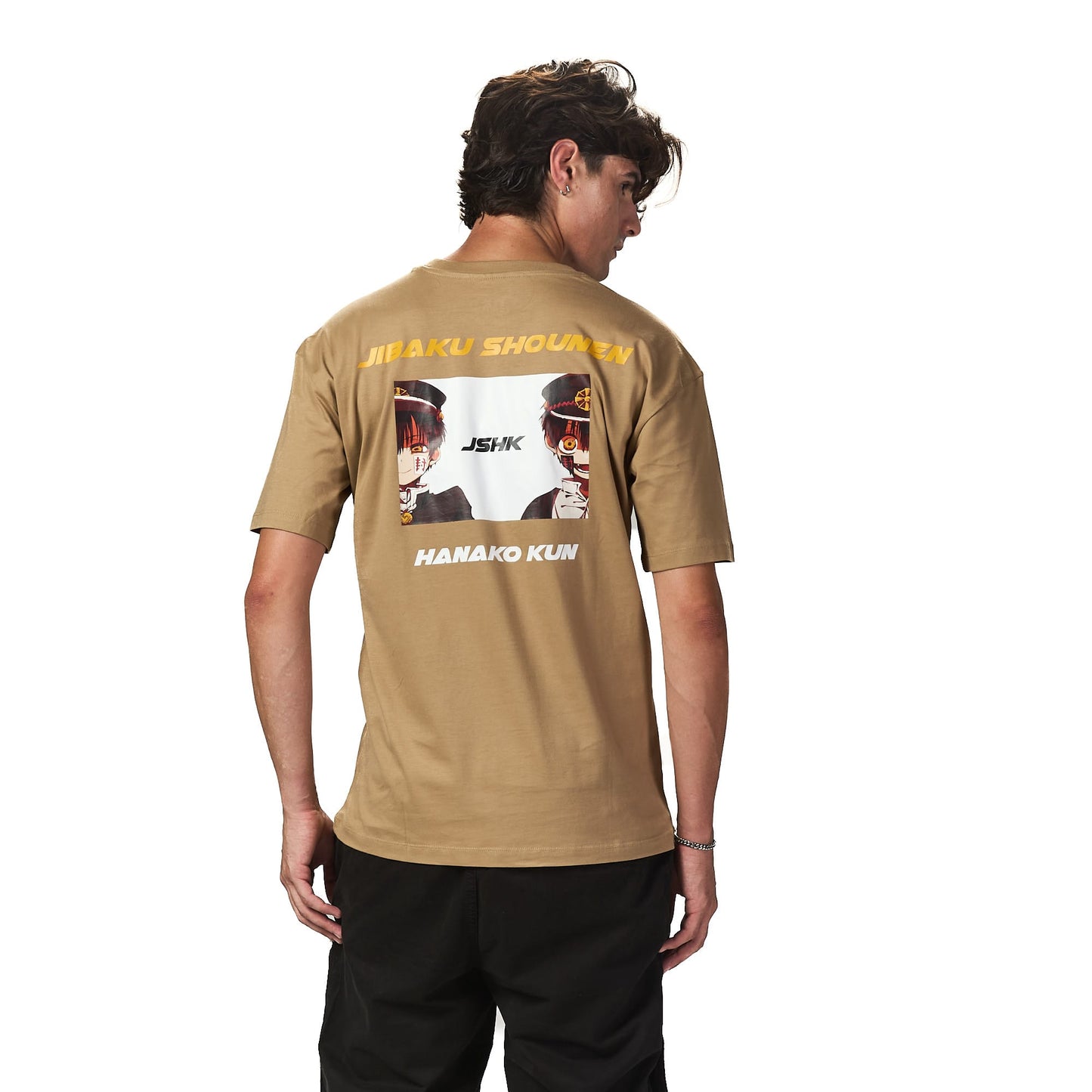 JSHK light Brown Oversized T-shirt