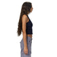Dark blue Sleeveless X body