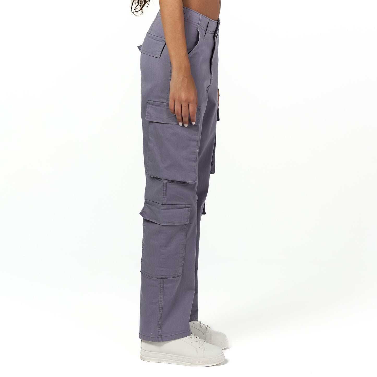 Grey baggy cargo pant