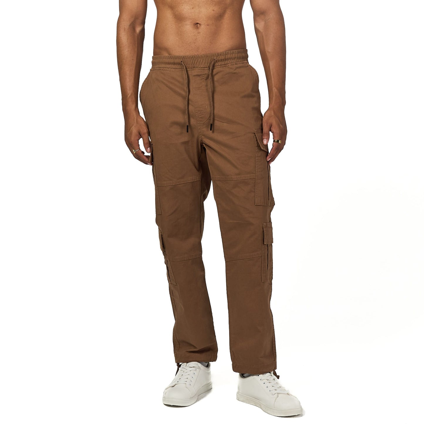 Brown loose baggy cargo