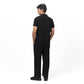 Black summer linen set