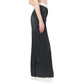 Dark grey wide leg jeans